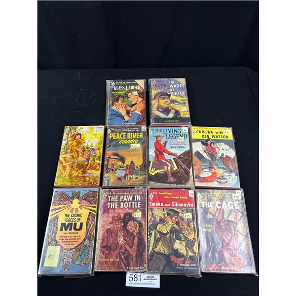 Collectible Lot of 10 1960's Novels Paperbacks