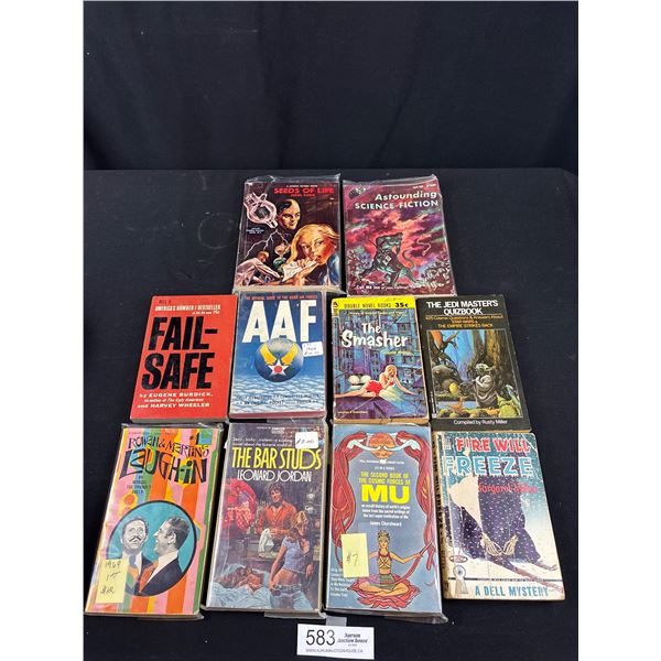 Collectible Lot of 10 1960's Novels Paperbacks