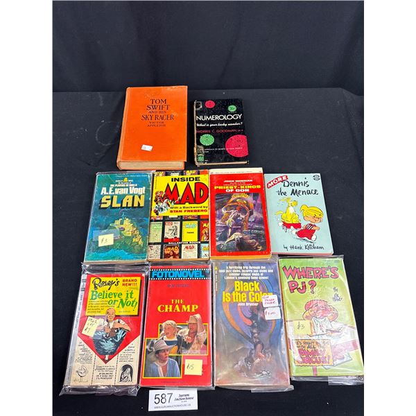 Collectible Lot of 10 1960's Novels Paperbacks