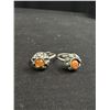 Image 2 : 7 Vintage Silver Tone Rings w/ Real Stones, Self Adjustable Sizes