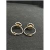 Image 3 : 7 Vintage Silver Tone Rings w/ Real Stones, Self Adjustable Sizes