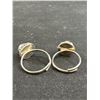 Image 5 : 7 Vintage Silver Tone Rings w/ Real Stones, Self Adjustable Sizes