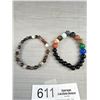 Image 5 : 4 Genuine Gem Stone Beads Bracelets