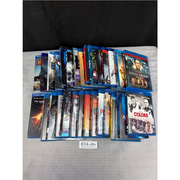 Lot of 30 Excellent Condition Blu Ray DVD Movies