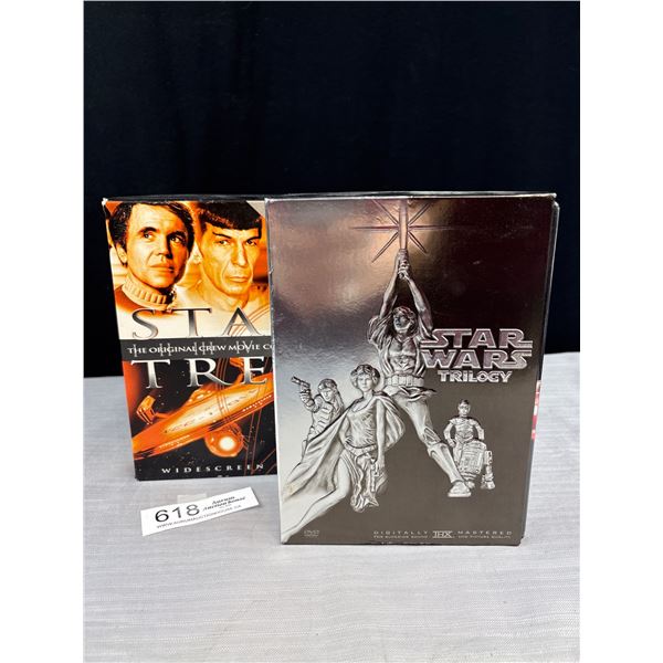 Star Trek and Star Wars DVD Box Sets