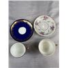 Image 19 : Lot of 15 Bone China Demitasse Cups and Saucers