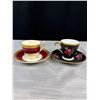 Image 22 : Lot of 15 Bone China Demitasse Cups and Saucers