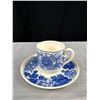 Image 23 : Lot of 15 Bone China Demitasse Cups and Saucers