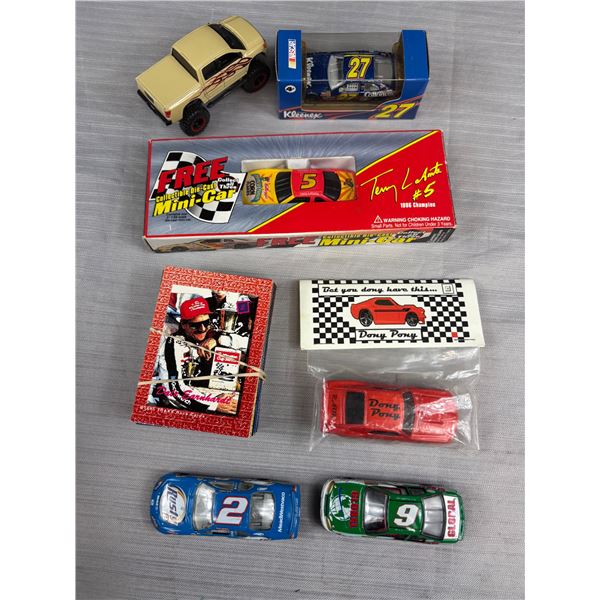 Nice Collectible, Diecast Racing Lot of Cards and Collector Trading Cards
