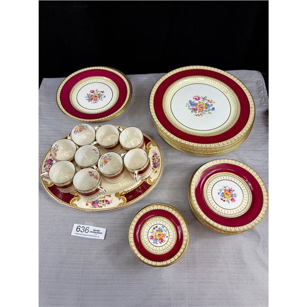 Very Nice Lot of Paragon Bone China Dishes and Demitasse Cups and Saucers