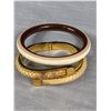 Image 4 : 4 Unusual Bangles, One w/ Hinge