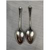 Image 5 : 7 Matching Vintage Silver Tea Spoons, Rogers & Bro Is