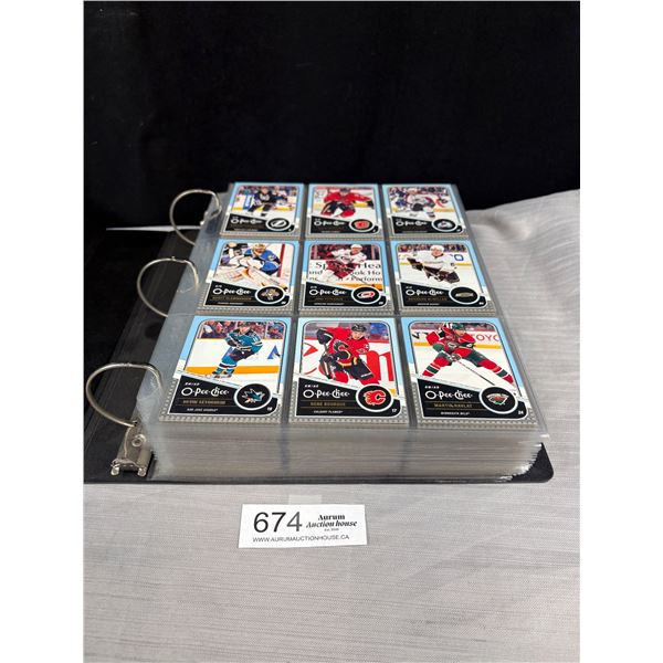 Binder Lot of 2011-12 O.P.C. Hockey Cards