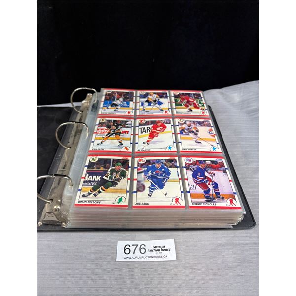 Binder Lot fo 1990 Score Hockey Cards
