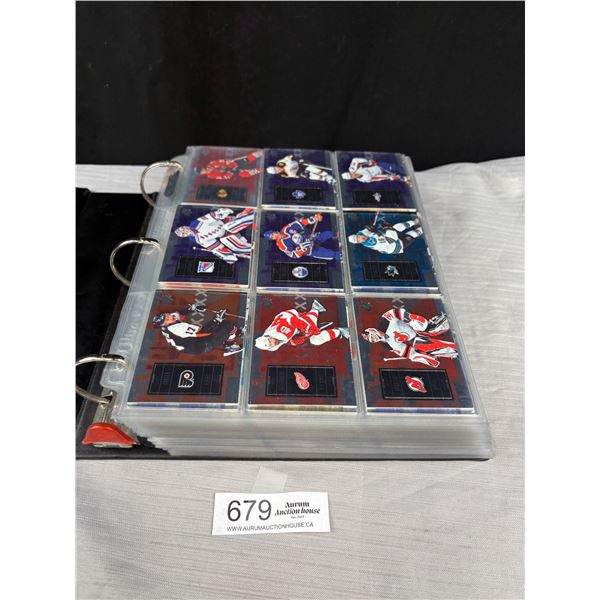 Binder Lot of 2009-2010 Upper Deck Hockey Cards