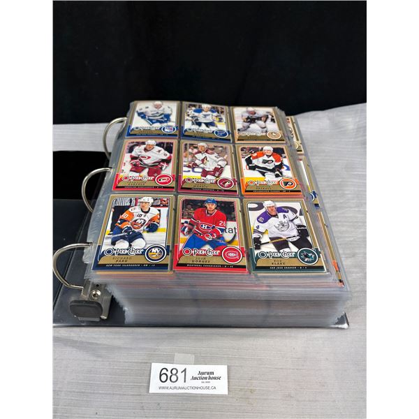 Binder Lot of 2008-09 O.P.C. Hockey Cards