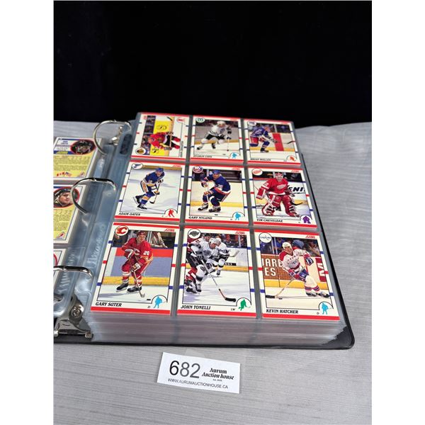 Binder Lot fo 1990 Score Hockey Cards