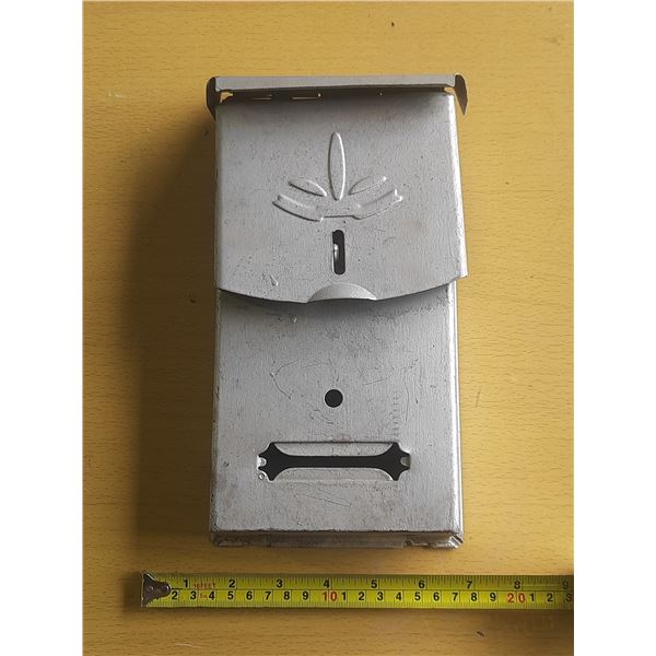 Metal Mail Box.