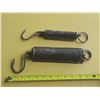 Image 1 : (2) Vintage hanging spring balance scales.