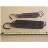 Image 2 : (2) Vintage hanging spring balance scales.