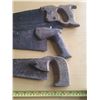 Image 3 : (3) Vintage hand saws.