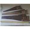 Image 1 : (3) Vintage hand saws.