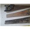 Image 4 : (3) Vintage hand saws.