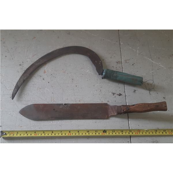 (2) Traditional agricultural tools.