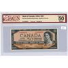 Image 1 : 1854 Graded AU-50 Fifty Dollar Bill.