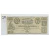 Image 2 : 1800'S Bank of Augusta 5 Dollar Bill - Uncirculated.