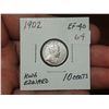 Image 1 : 1902 King Edward 10 Cents.