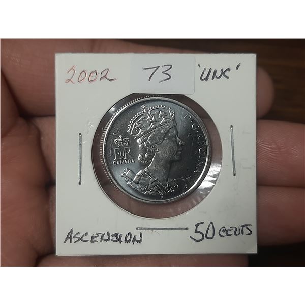 2002 Ascension 50 Cents.