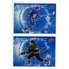 Image 1 : 2023-24 Upper Deck Series 2 Hockey - ECLIPTIC - Auston Matthews  and Clayton Keller.