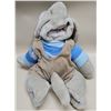 Image 3 : Vintage 1980's 22" Ganz Wrinkles Plush Puppet Stuffed Dog.