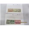 Image 1 : 117. 6 Canadian Stamps 8 Cents to a Dollar Peace Issue MLH OG Never Used