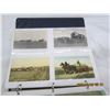 Image 10 : 126.  Binder Full of Antique Postcards Tractors, Horses, Oxen Etc. Over 60