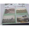 Image 13 : 126.  Binder Full of Antique Postcards Tractors, Horses, Oxen Etc. Over 60