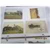 Image 5 : 126.  Binder Full of Antique Postcards Tractors, Horses, Oxen Etc. Over 60