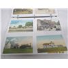 Image 6 : 126.  Binder Full of Antique Postcards Tractors, Horses, Oxen Etc. Over 60