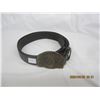 Image 1 : 129. Kel Don 44-inch Leather Belt with Yukon Buckle.