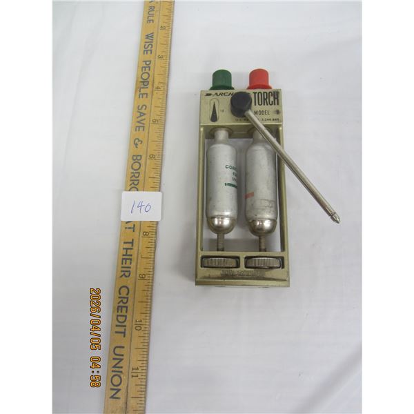 140. Vintage Archer Mini Torch for Soldering, Welding Ect.