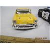Image 2 : 145. 3 Die Cast Cars 57 Chevy Yellow, Model T, Mustang Like New Condition