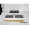Image 1 : 149. 3 Stacking Display Cases for Die Cast Cars