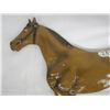 Image 2 : 151. Vintage Aluminum Horse Ornament 9 inches x 12 inches