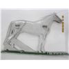 Image 5 : 151. Vintage Aluminum Horse Ornament 9 inches x 12 inches