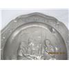 Image 2 : 153. Large Vintage Pewter Plate Quite Heavy 12 Inches Across
