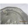 Image 7 : 153. Large Vintage Pewter Plate Quite Heavy 12 Inches Across