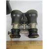 Image 2 : 155. Antique Adjustable Brass Binoculars with Case