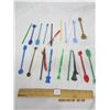 Image 1 : 158. Lot of Vintage Advertising Swizzle Sticks