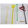 Image 2 : 160. Lot of Vintage Advertising Swizzle Sticks